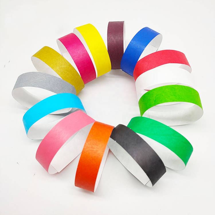 Disposable Tyvek Paper Wristband for Events