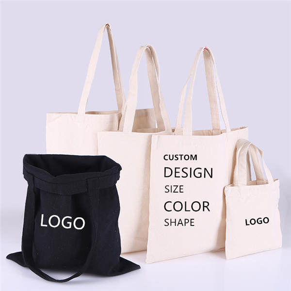Buy Wholesale China Customized Simple Business Unisex Classic Tote Bag  Reusable Bulk Canvas Bag With Logo & Tote Bag at USD 3.5