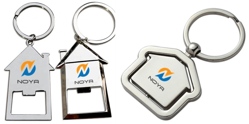 House Shaped Keychains & Can Openers