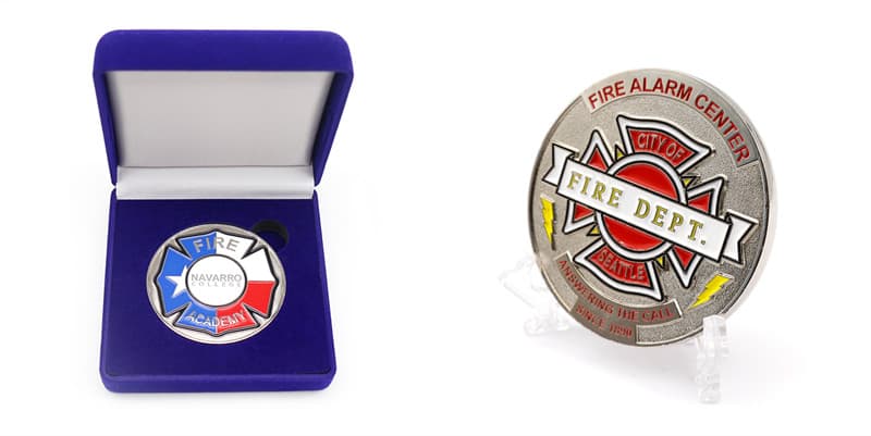 Create Best Firefighter Challenge Coins