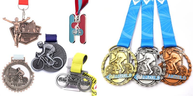 Custom Cycling Medals