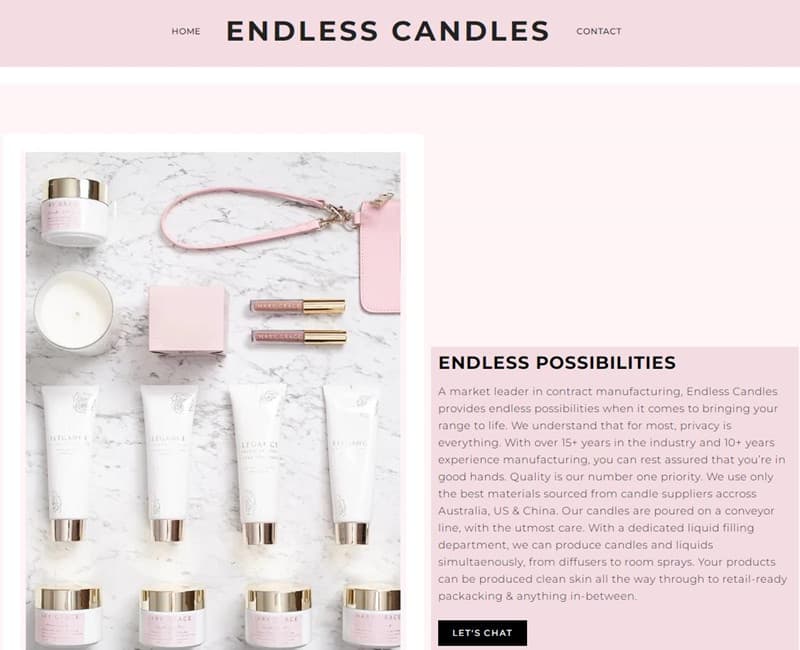 ENDLESS CANDLES PTY LTD