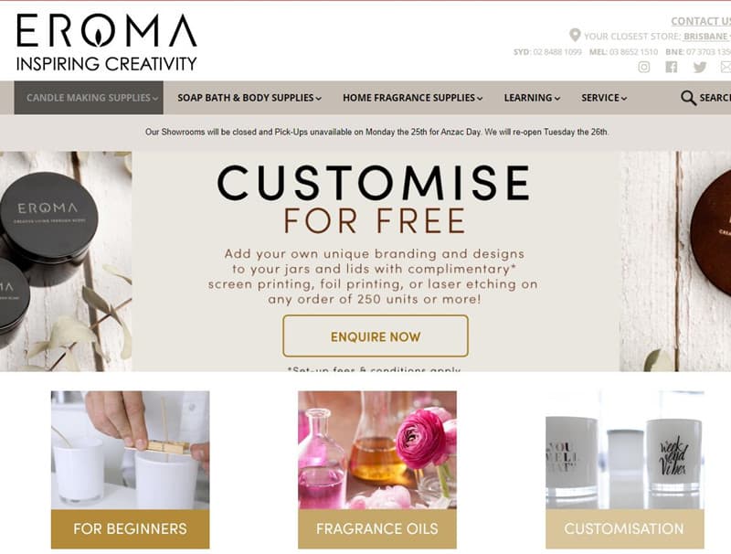 Eroma Wholesale Pty Ltd