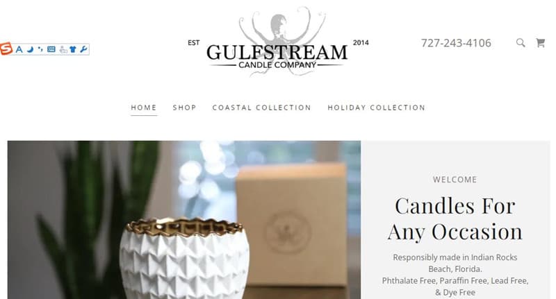 GulfStream Candle Company Florida USA