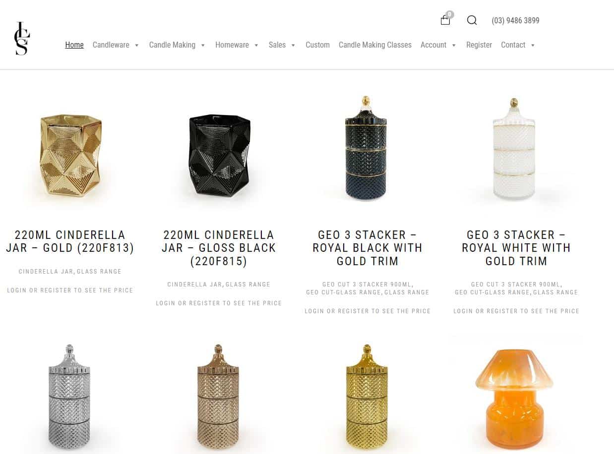 Luxury Candle Supplies