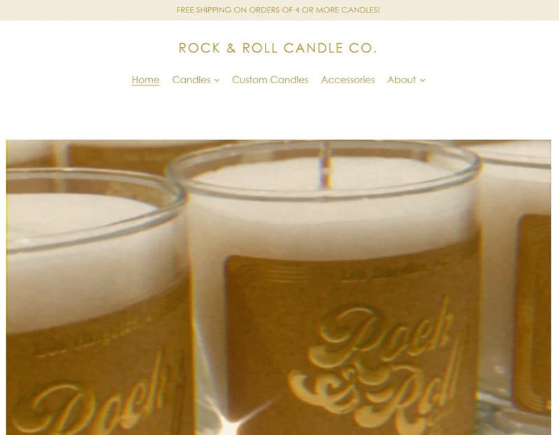 Rock & Roll Candle Co