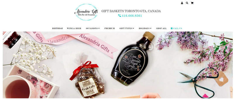 Canadian Gift Basket Wholesale Suppliers Alexandria Gifts 
