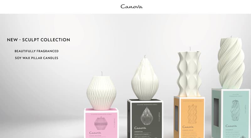 Canova Candle Manufacturers in UK