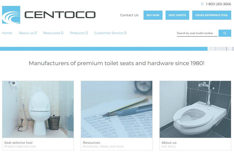 Centoco Windsor Toilet Manufacturers In The USA