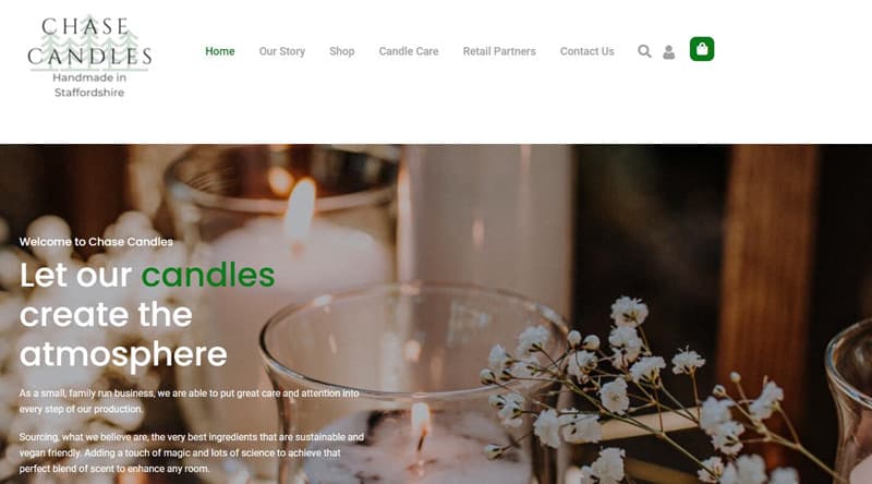 Chase Candles Best Candle Manufacturers in UK