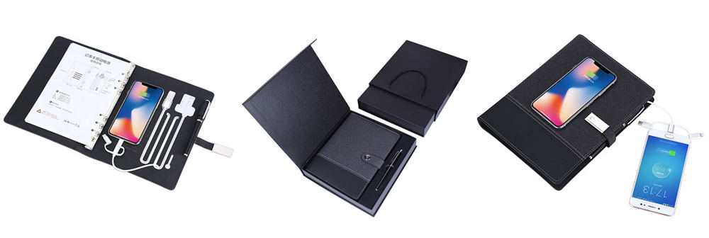 Corporate Gifts B2B Gifts for Clients Leather Portfolios With Logo