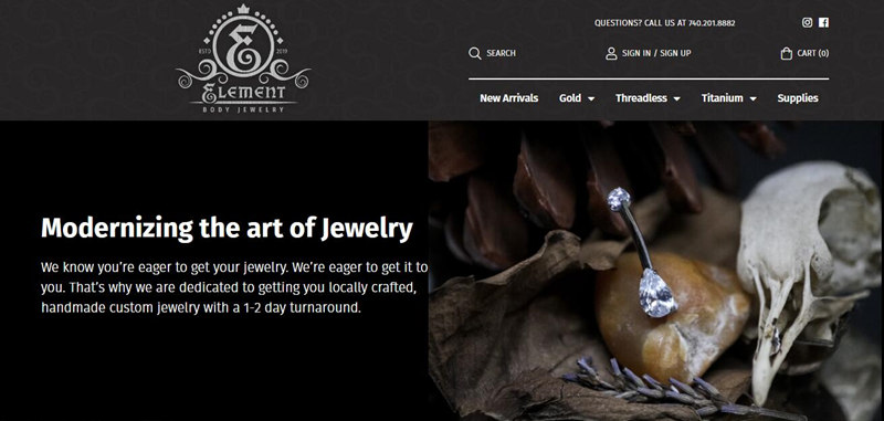 Element Body Jewelry Supplier & Manufacturer