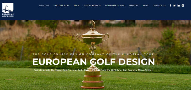 European Golf Design