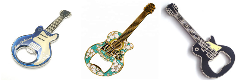 Guitar Style Bottle Opener Promotional Products
