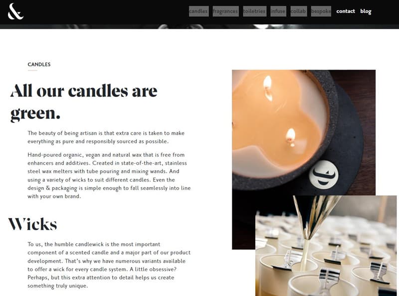 Stennah and Hope Best Candle Manufacturers in UK