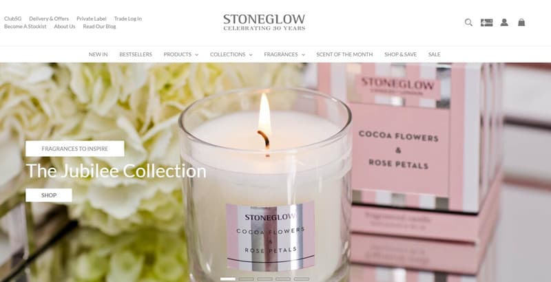 Stoneglow Candles Best Candle Manufacturers in UK