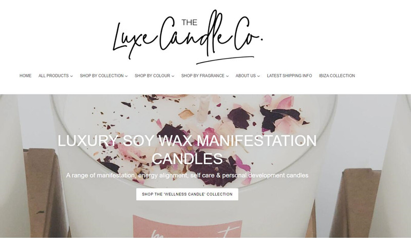 The Luxe Candle Co Best Candle Manufacturers in UK