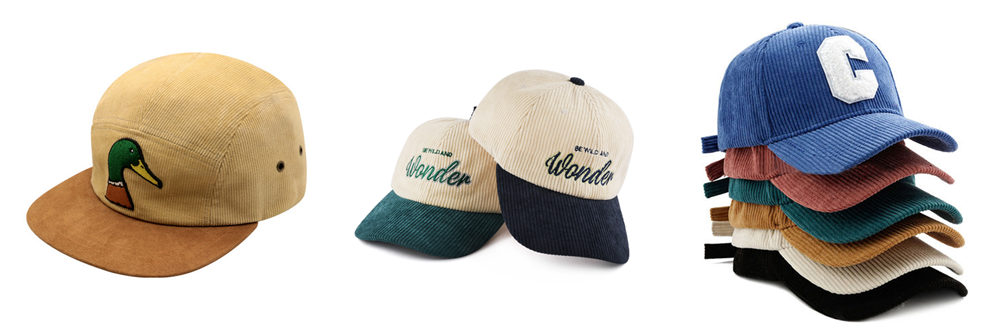 printing corduroy hats wholesale at Cheap Price from China