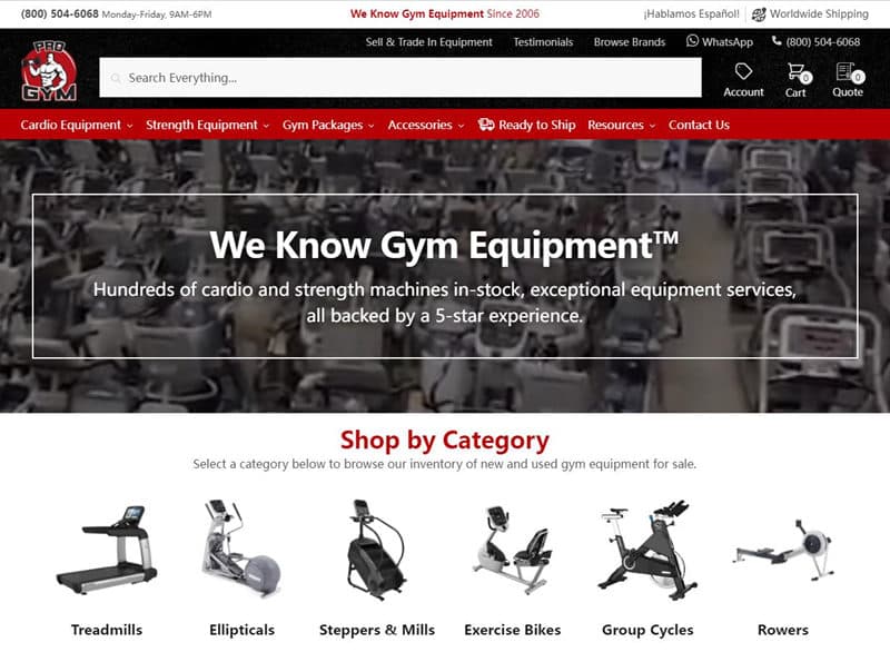 Pro Gym Supply Fitness Equipment Wholesalers & Suppliers