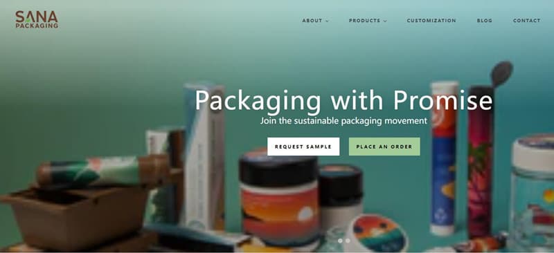 Sana Packaging Custom Cannabis Packaging Solution Company