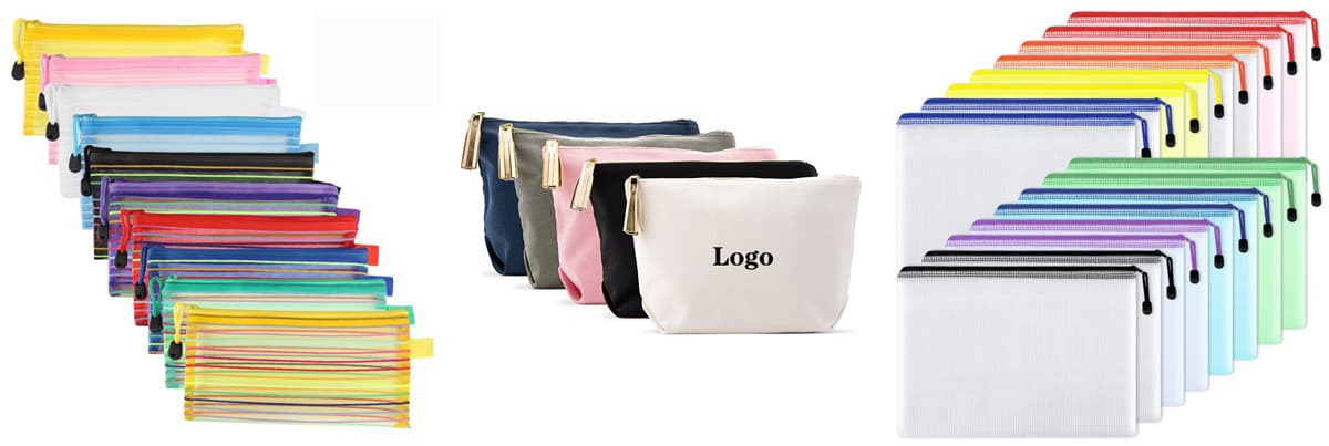 Wholesale Zipper Pouch Bags