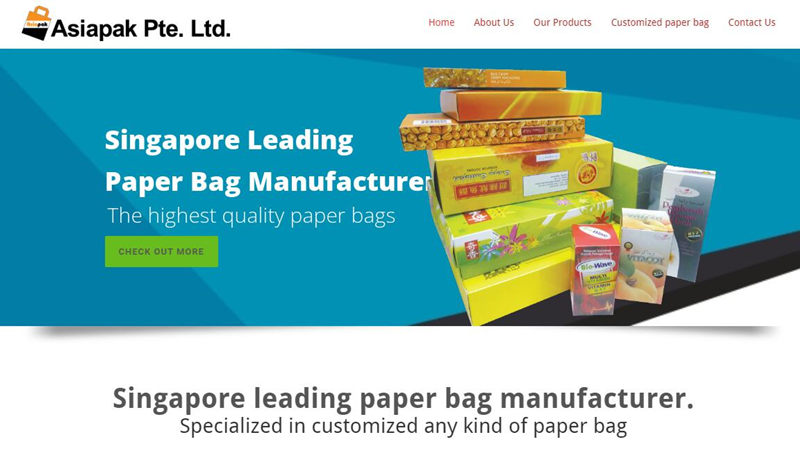 Asiapak Pte Ltd Paper Bag Manufacturer in Singapore