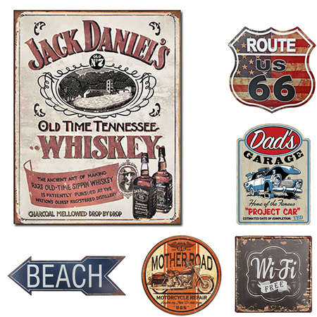 Brewer Tin Signs For Beer 