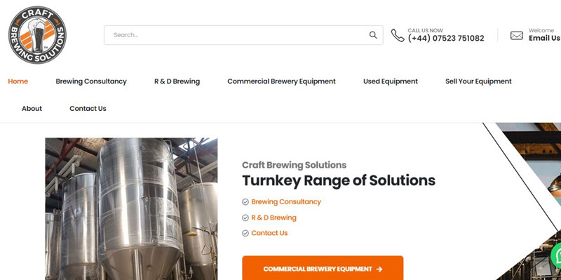 Craft Brewing Solutions Turnkey Brewing Equipment Manufacturer