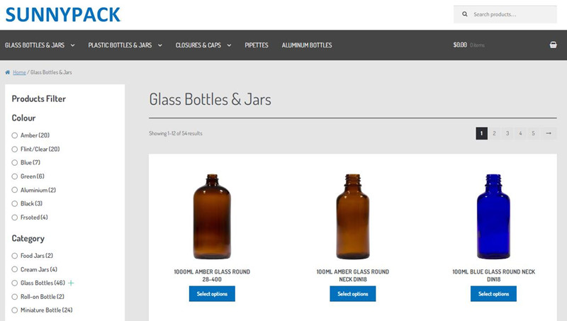 Sunnypack Australian Glass Bottle Wholesale Supplier and Distributor