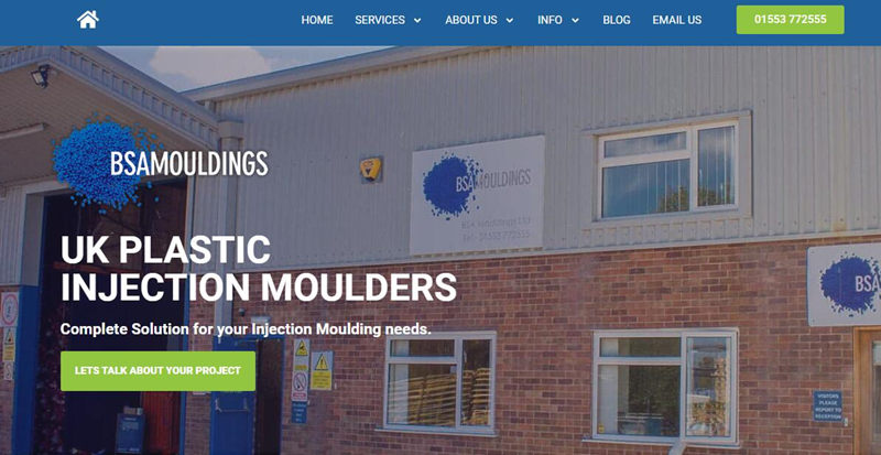 BSA Mouldings Ltd UK PLASTIC INJECTION MOULDERS