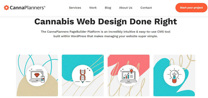 CannaPlanners Cannabis Web Design Service