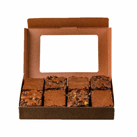 Custom Design Logo Brownie Packaging