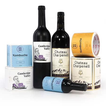 Customizable Wine Label Design
