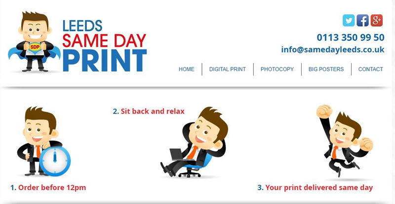Same day Printing Company in Leeds