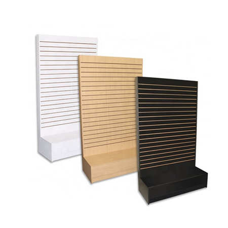 Wood Slatwall Shelves Display