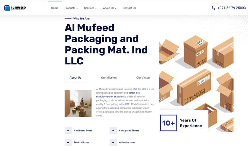 Al Mufeed Packaging Company in UAE