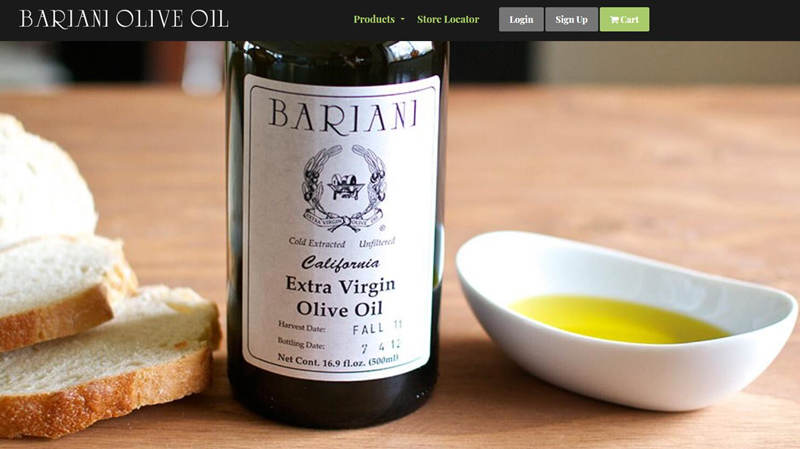Bariani Olive Oil Supplier