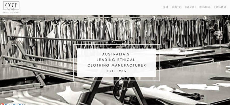 CGT Australia Pty Ltd Clothing Manufacturer