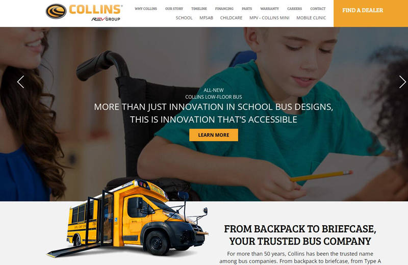 Collins Bus Corporation School Bus Manufacturer