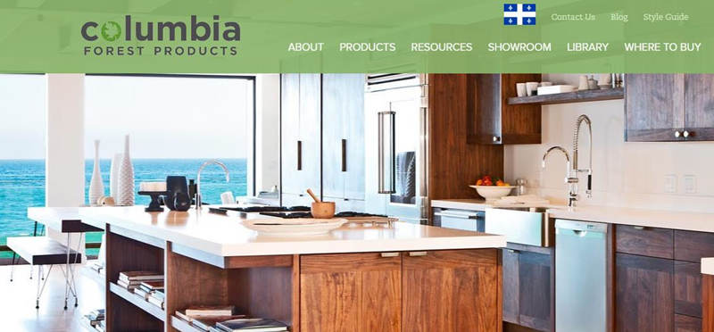 Columbia Forest Products Hardwood Plywood Manufacturer
