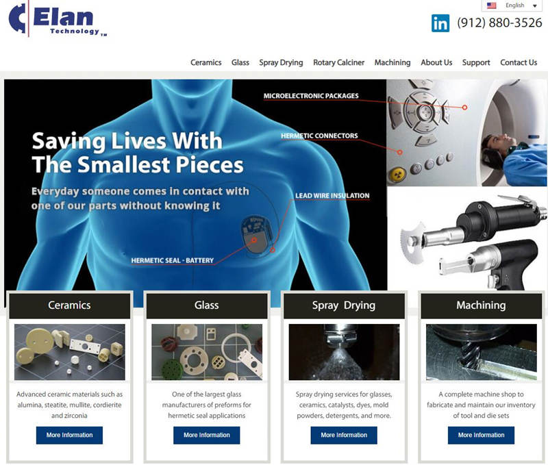 Elan Technology Glass Manufacturer