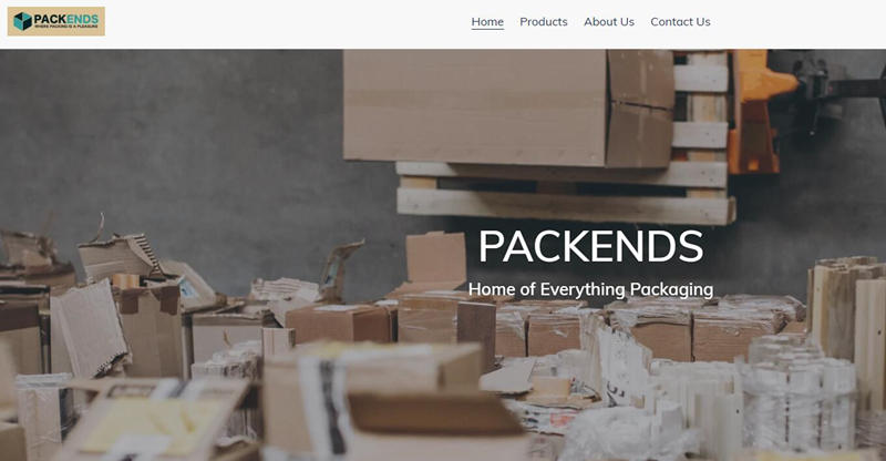 Packends Inc Ecommerce Packaging Supplier