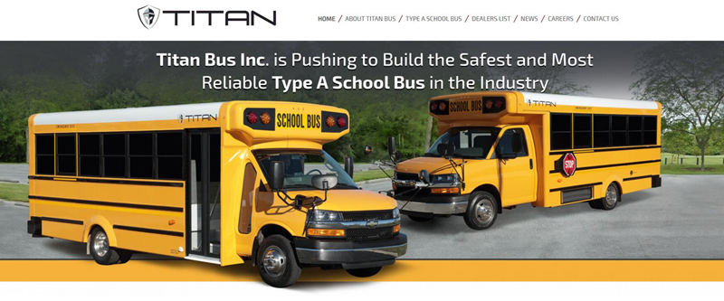 Titan Bus, LLC School Bus Manufacturer