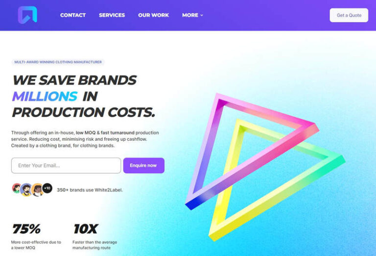 The Ultimate List 30 Best Clothing Manufacturers UK Noya