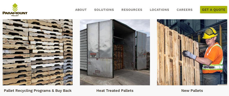 Paramount Pallet Manufacturer Canada