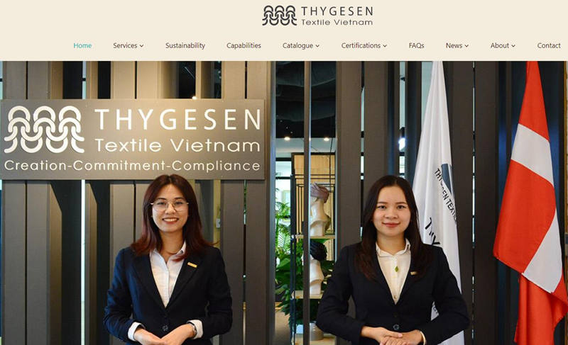 Thygesen Textile Group TTG Vietnam Clothing Manufacturer