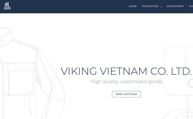 VIKING VIETNAM CO LTD Vietnam Clothing Manufacturer